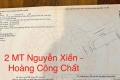 Bán Góc Nguyễn Xiển Và Hoàng Công chất 164m2 siêu víp bãi tắm sơn thuỷ 