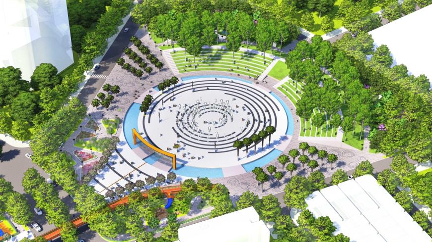 Cảnh quan tại dự án FPT Plaza 3 Đà Nẵng